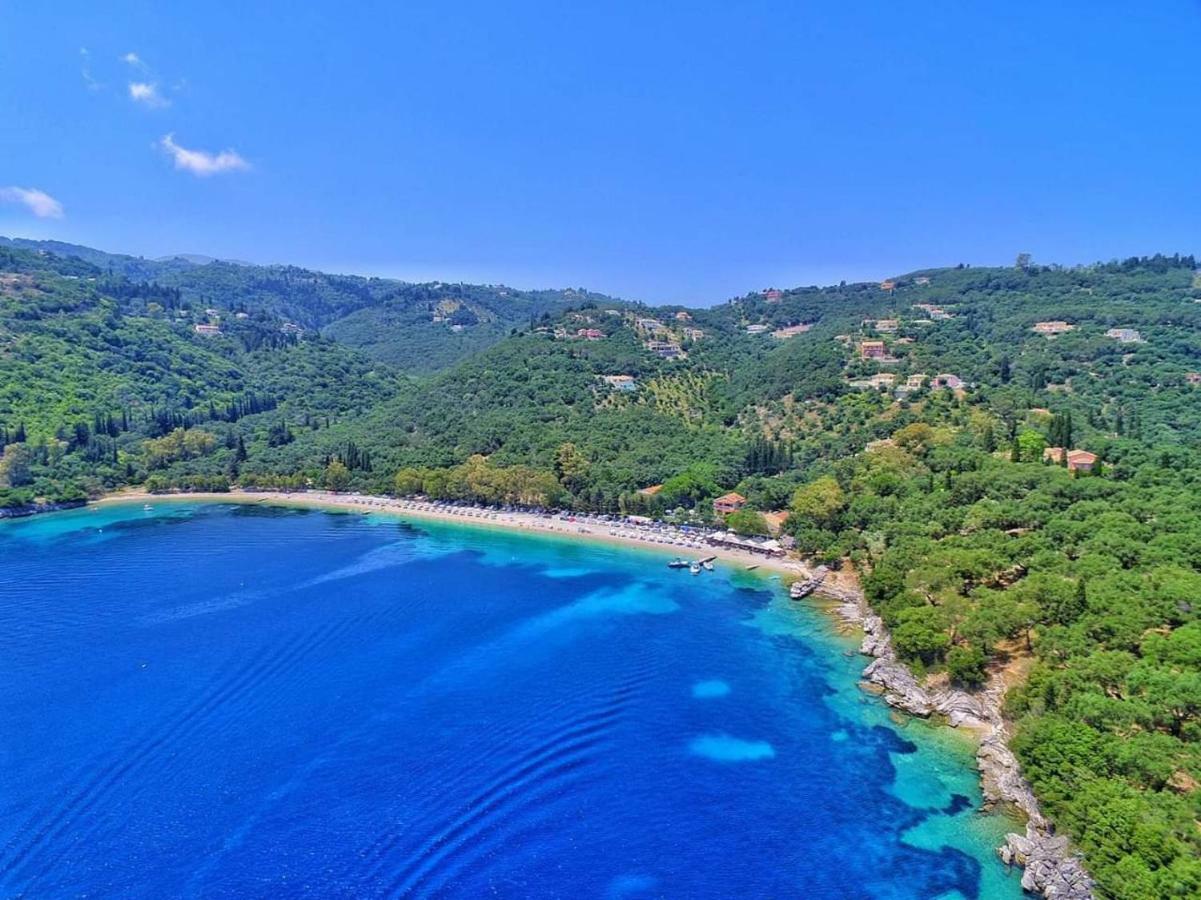 Olive Grove Deluxe Apartment Agnítsini المظهر الخارجي الصورة